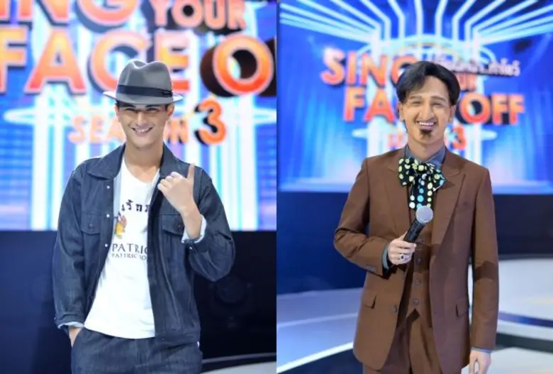 ทีวีไกด์: รายการ "เปลี่ยนหน้า...ท้าโชว์ SING YOUR FACE OFF ซีซั่น 3" “ซานิ-นิภาภรณ์” และ “ชิน-ชินวุฒ” ชุบชีวิตราชานักร้องในตำนาน กลับมาเรียกเสียงกรี๊ด!!!