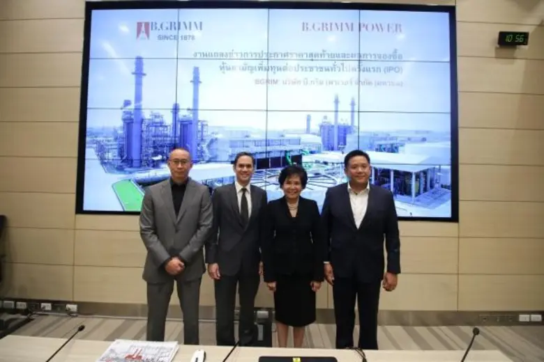 บี.กริม เพาเวอร์ เคาะราคา IPO สุดท้ายที่ 16.00 บาท ต่อหุ้น ได้รับการตอบรับจากนักลงทุนสถาบันทั่วโลกอย่างท่วมท้น โดยมีความต้องการซื้อหุ้นมากกว่า 6.5 เท่า
