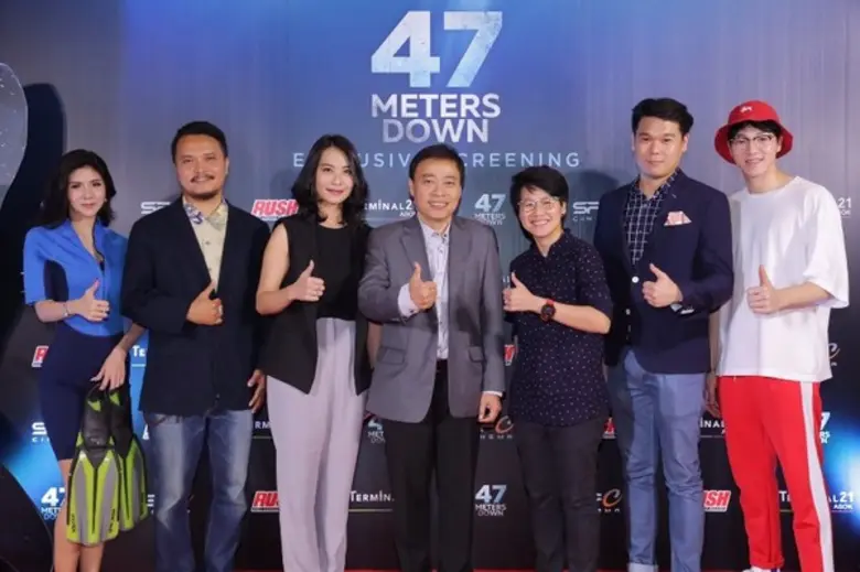 “เอส เอฟ และ โมโนฟิล์ม” จัดรอบ EXCLUSIVE SCREENING “47 ดิ่งลึกเฉียดนรก” คอนเซ็ปท์สุดเก๋ Rush Sassy Girl 2017 ในชุดดำน้ำสุดSexy ร่วมด้วยเน็ตไอดอลชื่อดัง