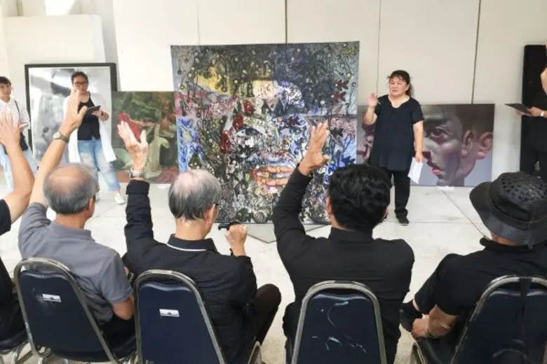 "คุกความคิด” ผลงานสะท้อนจิตใจมนุษย์คว้าชัยจิตรกรรมร่วมสมัยพานาโซนิค ครั้งที่ 19