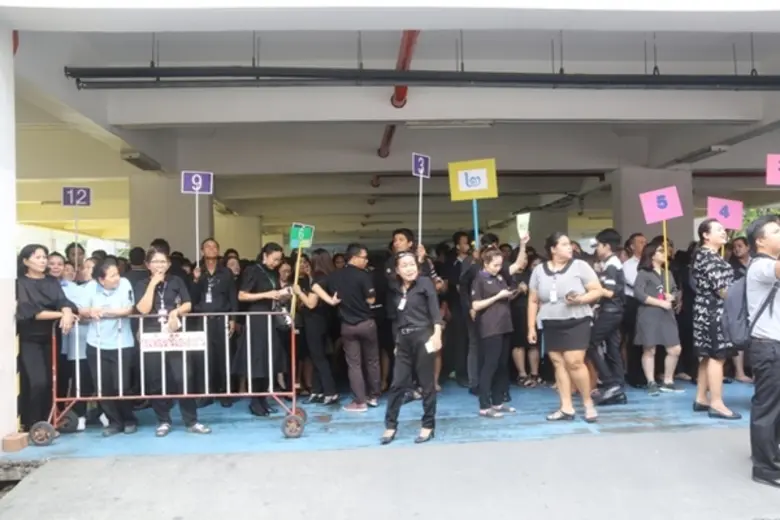 กระทรวงแรงงาน ซ้อมดับเพลิงและอพยพหนีไฟ ปร...