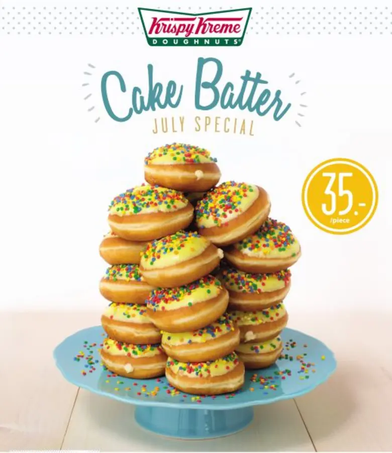 คริสปี้ ครีม ท้าประลองความสนุกกับโดนัทสูต...