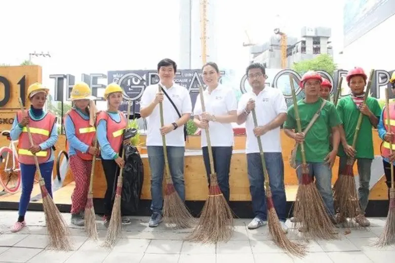 วิสซ์ดอม วัน-โอ-วัน ร่วมกิจกรรม Big Cleaning Day กับสำนักงานกรุงเทพมหานคร
