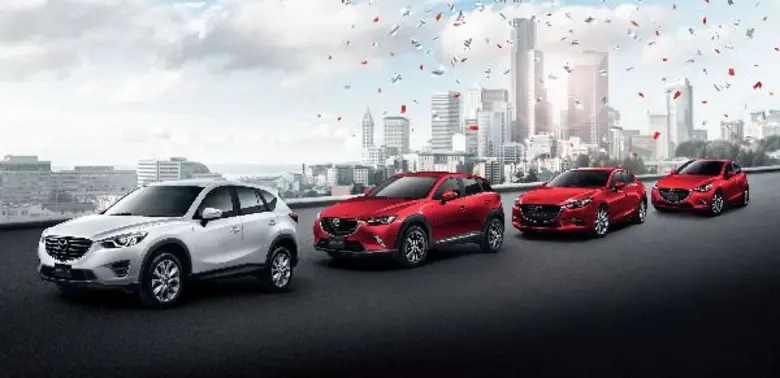 มาสด้าฉลองยอดขายสกายแอคทีฟครบ 100,000 คัน ขอบคุณทุกแสนความประทับใจแจก 100,000 ทุกวัน