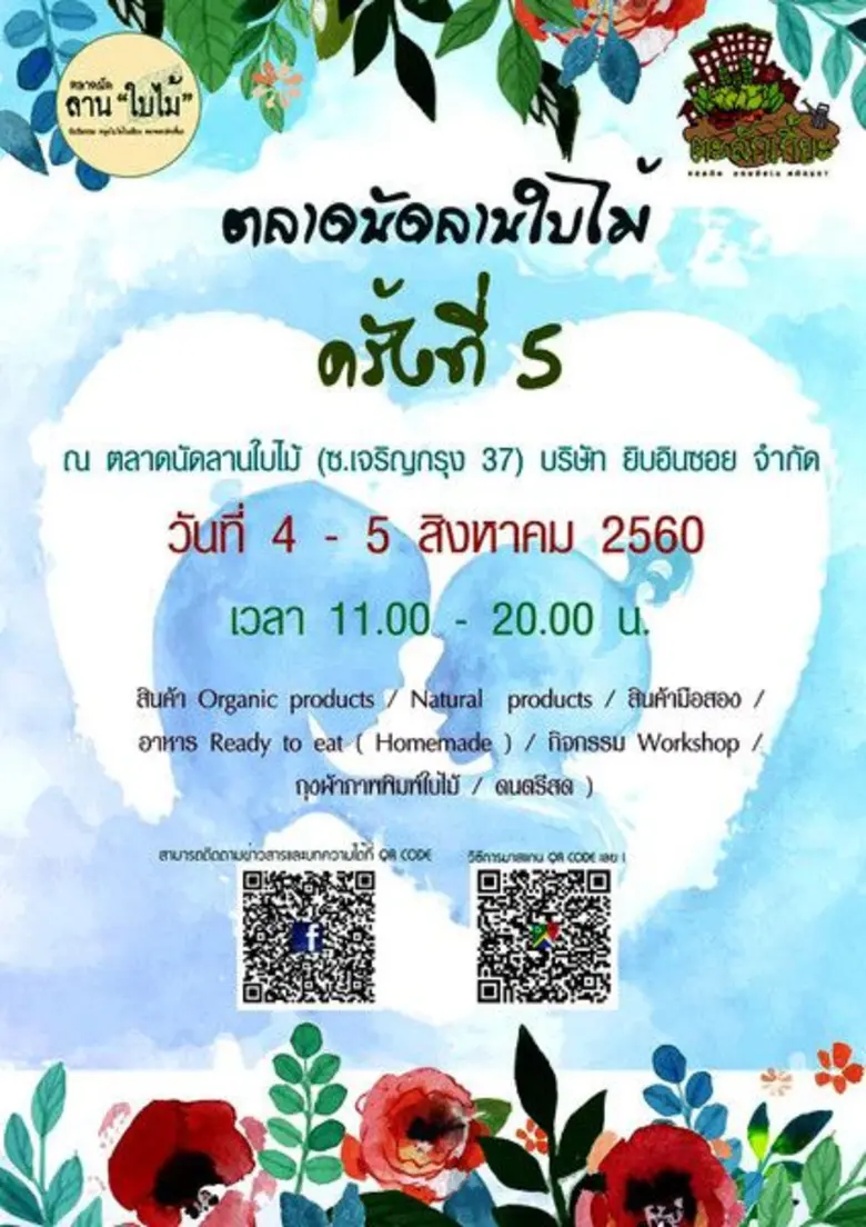 แรงต่อเนื่องในความเป็นตลาดนัดรักษ์โลกที่ต...