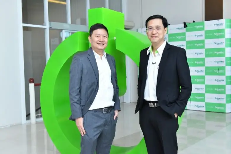 ชไนเดอร์ อิเล็คทริค นำโดยนายมงคล ตั้งศิริ...