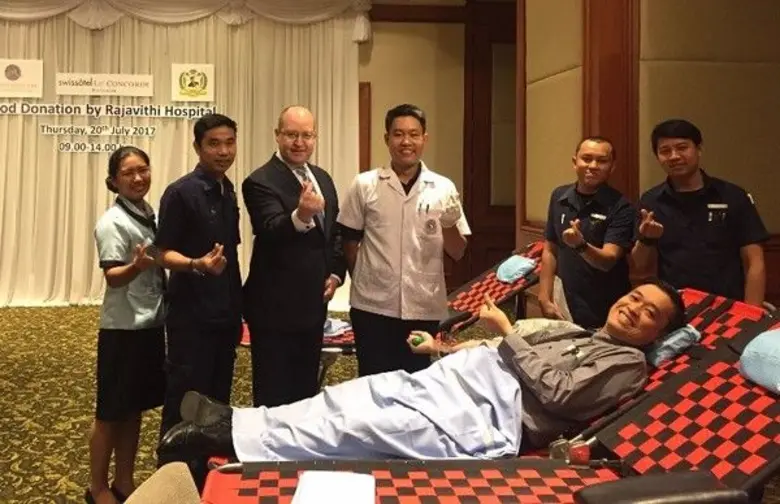 โรงแรมสวิสโฮเต็ล เลอ คองคอร์ด กรุงเทพฯ นำโดย มร.บรู...