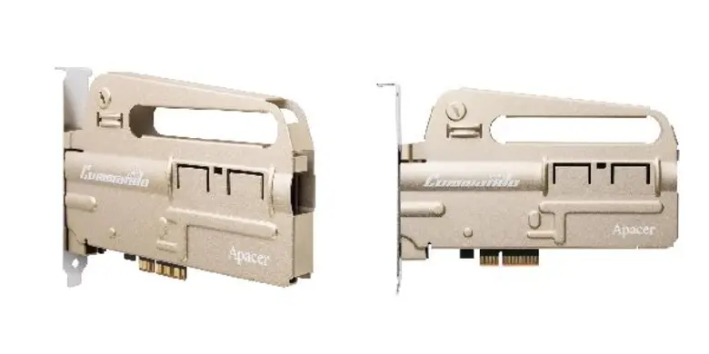 Apacer PT920 Commando Gaming SSD เพื่อทุกการตัดสินใจที่แม่นยำและเฉียบคม สู่ทุกชัยชนะแห่งสมรภูมิการต่อสู้  ด้วยความเร็ว 2500/1300 MB บนอินเตอร์เฟซ PCIe Gen3x4