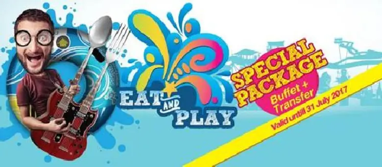 สวนน้ำรามายณะ พัทยา จัดโปรโมชั่นสุดคุ้ม Eat and Play อิ่มฟรี มีมันส์ ตลอดเดือนกรกฎาคม