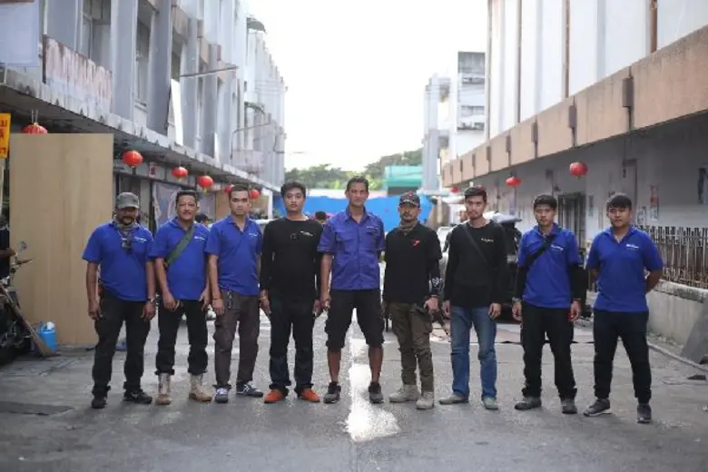 ความสนุกสนานในละครบู๊แอ๊คชั่นเรื่อง "มือเ...