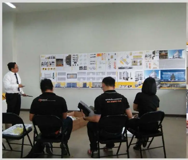 นศ.สถาปัตยกรรม มทร.ธัญบุรี ออกแบบสถาบันนวัตกรรมและเศรษฐกิจทางพุทธศิลป์