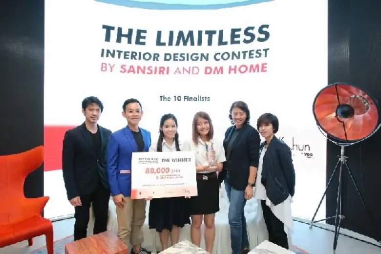 สุดเก่ง! 2 นิสิตสถาปัตย์ฯ จุฬาฯ ไฟแรงคว้าแชมป์ออกแบบภายในยอดเยี่ยม “The Limitless Interior Design Contest by Sansiri & DM HOME”