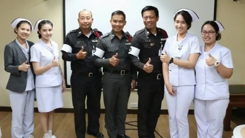 โรงพยาบาลลานนา ร่วมกับกลุ่มงานจราจร ตำรวจ...