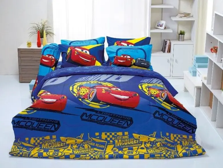 ชุดเครื่องนอนทิวลิป ชวนโลดแล่นสู่ห้วงนิทรา กับอนิเมชั่นเรื่องดัง Cars