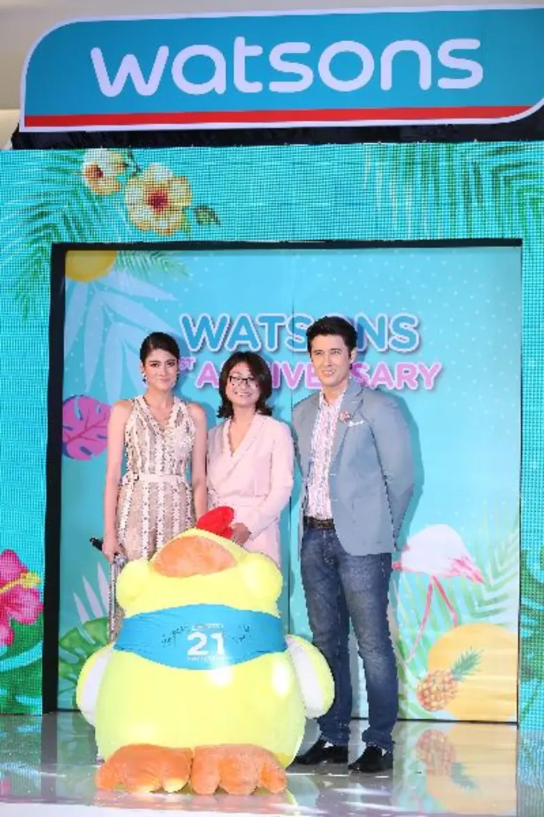 เหล่าดาราดัง ร่วมฉลองครบรอบ 21 ปี วัตสัน ประเทศไทย เผยแนวคิด 'ใช้ชีวิตให้รู้สึกดี’ จัดเต็มความบันเทิงระดับห้างแตก พร้อมส่งมอบคุณค่าคืนสู่สังคม