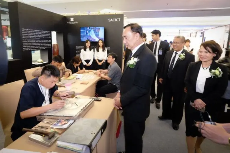 SACICT ร่วมฉลอง 50 ปี อาเซียน เชิดชูเครื่องรักและดุนโลหะ