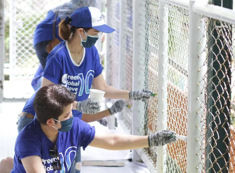 ไทยซัมซุงประกันชีวิตและซัมซุงประกันชีวิต เดินหน้าปลูกป่าชายเลนถาวร กับโครงการ Green Global Project...We love Thailand ครั้งที่ 10