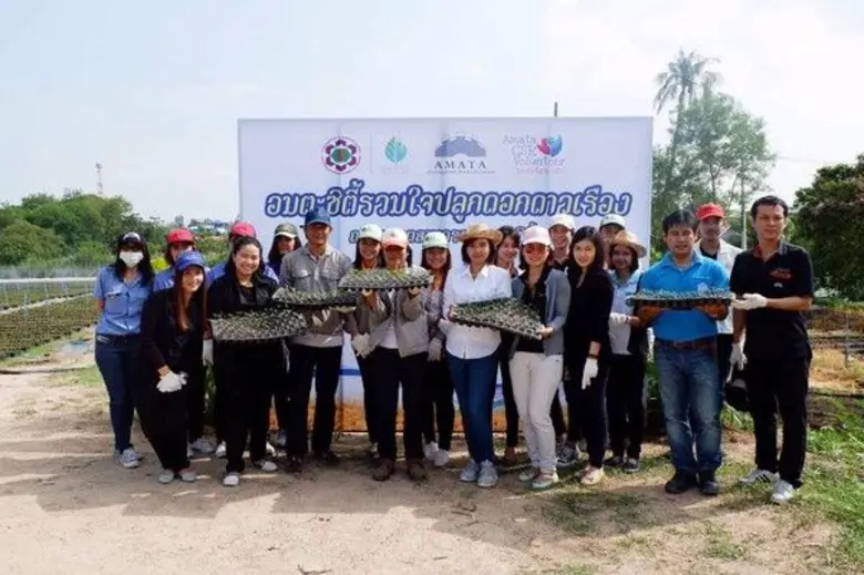 คณะผู้บริหารและพนักงานภายในสถานประกอบการน...