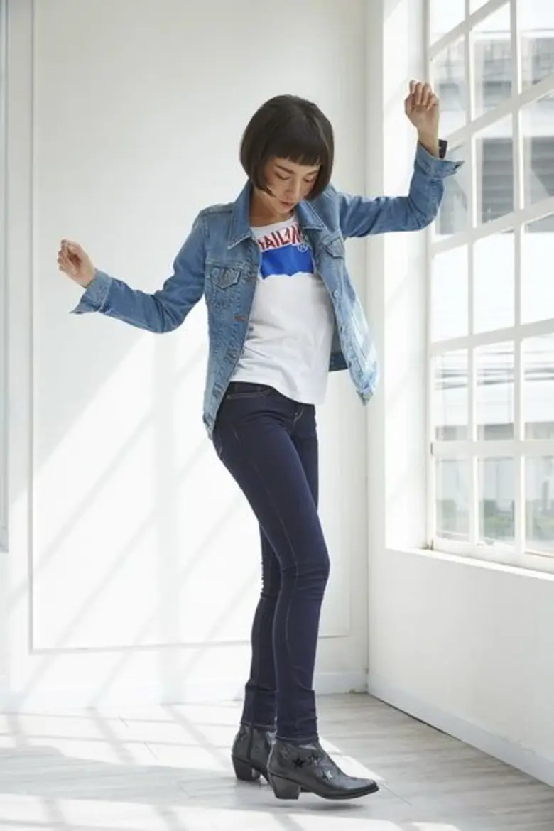 ลีวายส์ เผยโฉมกางเกงยีนส์ทรงสกินนี่สำหรับผู้หญิง