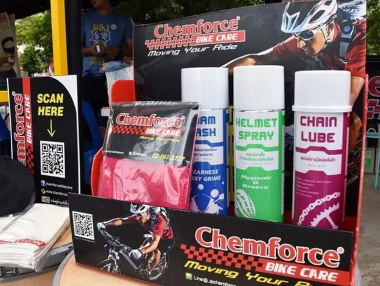 Chemforce Bike Care เดินหน้าสร้างแบรนด์ในงาน LAKE PASSION RIDE