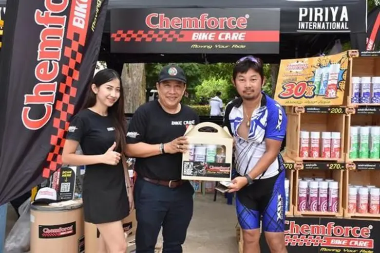 Chemforce Bike Care เดินหน้าสร้างแบรนด์ในงาน LAKE PASSION RIDE