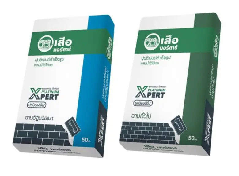 "ตราเสือ" โดยบริษัท เอสซีจี ซิเมนต์-ผลิตภ...