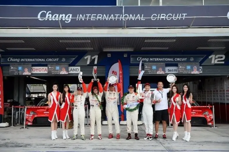 โตโยต้า ทีมไทยแลนด์ คว้าแชมป์เรซที่ 6-7 ร...