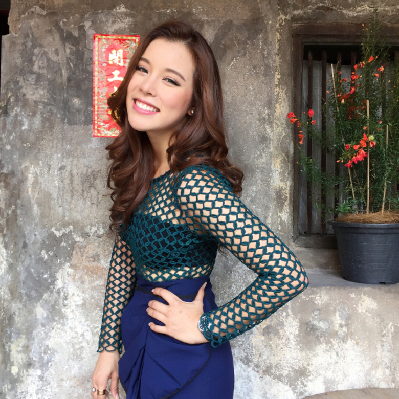 สาวหวานหวานเตรียมลงไตรกีฬาที่สนามพัฒนากอล์ฟคลับฯ ศรีราชา