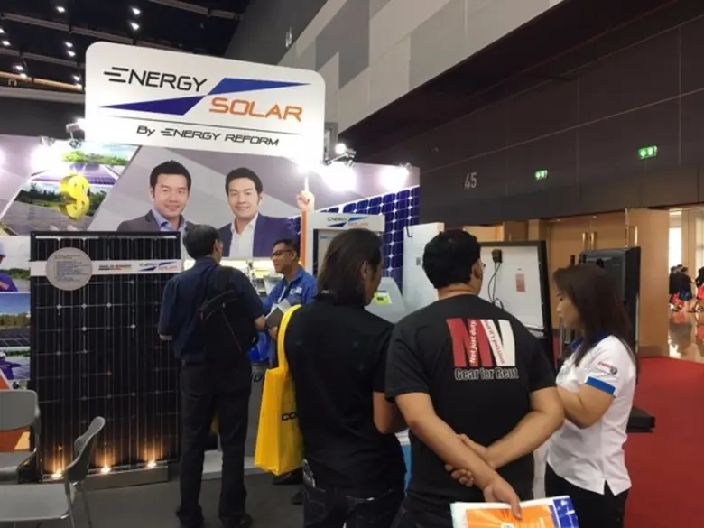 Energy SOLAR ออกบูธแสดงสินค้าในงาน TILOG & LOGISTIX 2017 ไบเทค บางนา เพื่อให้ภาคการผลิตประหยัดคุ้มค่าไฟ อย่างยั่งยืน
