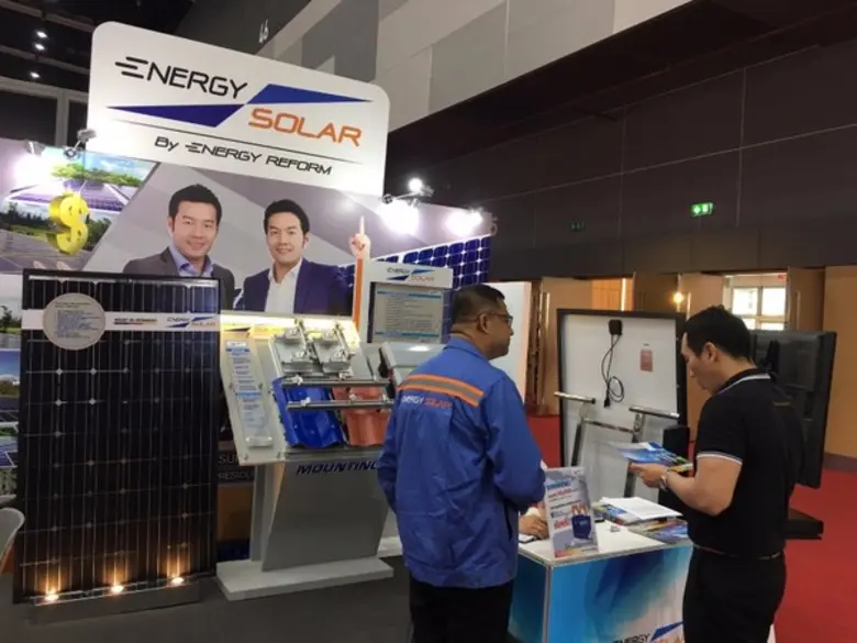 Energy SOLAR ออกบูธแสดงสินค้าในงาน TILOG & LOGISTIX 2017 ไบเทค บางนา เพื่อให้ภาคการผลิตประหยัดคุ้มค่าไฟ อย่างยั่งยืน