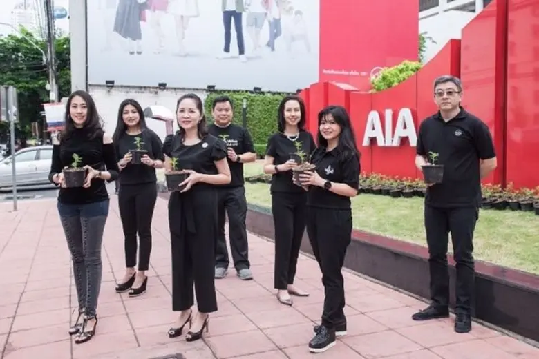 เอไอเอ ร่วมใจทำดีเพื่อพ่อ จัดกิจกรรม "ปลู...