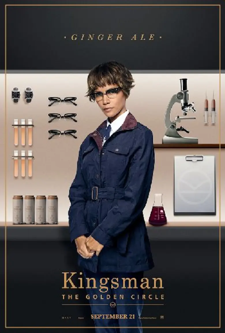 Movie Guide: จัดเต็ม 9 โปสเตอร์คาแรกเตอร์ Kingsman: The Golden Circle - คิงส์แมน รวมพลังโคตรพยัคฆ์