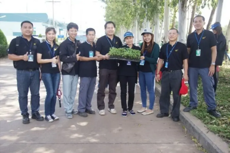 ดั๊บเบิ้ล เอ ปลูกดาวเรือง ด้วยดวงใจ