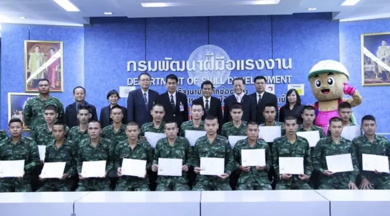 โสสุโก้ ร่วมยกระดับฝีมือช่างปูกระเบื้องรองรับยุคไทยแลนด์ 4.0