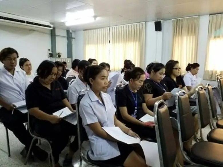 โรงพยาบาลอ่างทองเวชชการ2 ได้มีการจัดอบรมใ...