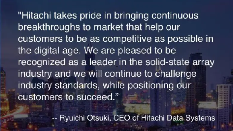 ฮิตาชิเลื่อนระดับจากตำแหน่ง "ผู้ท้าทาย" (...