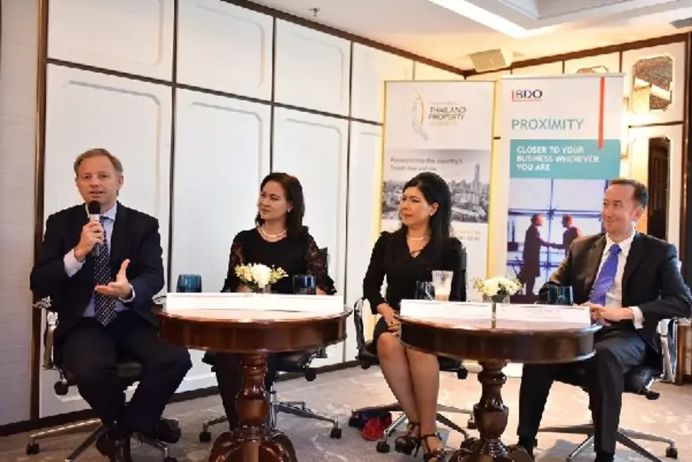 Photo shows: Mr. Jaime Rivera, Crystal La...