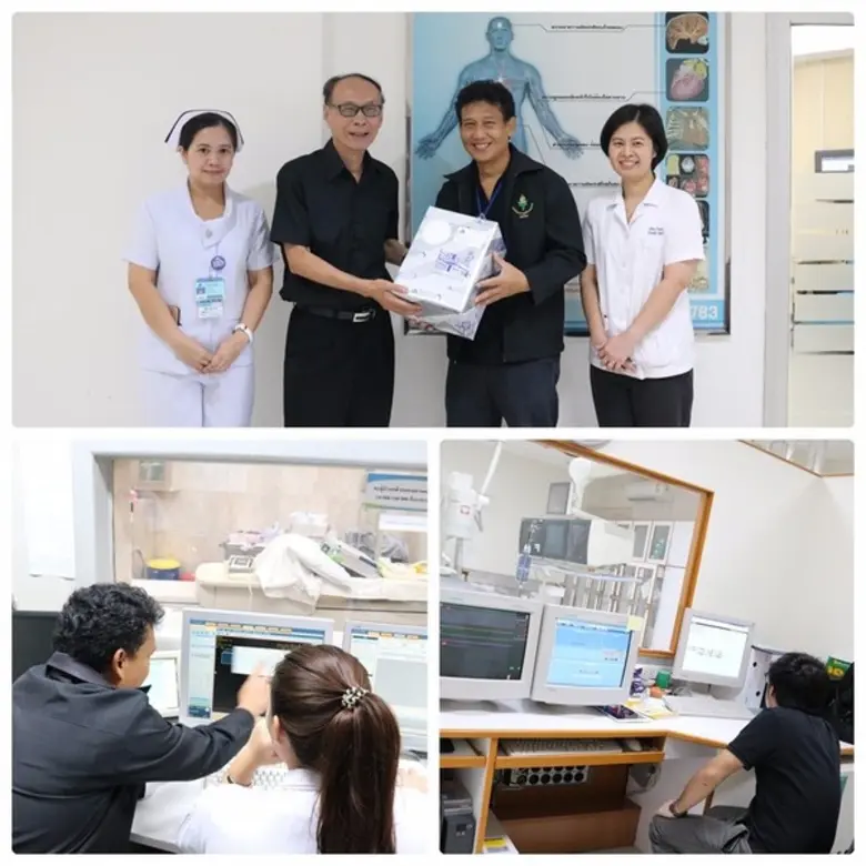 ศ.นพ.เฉลียว ปิยะชน แพทย์ประจำศูนย์เอกซเรย์คอมพิวเตอ...