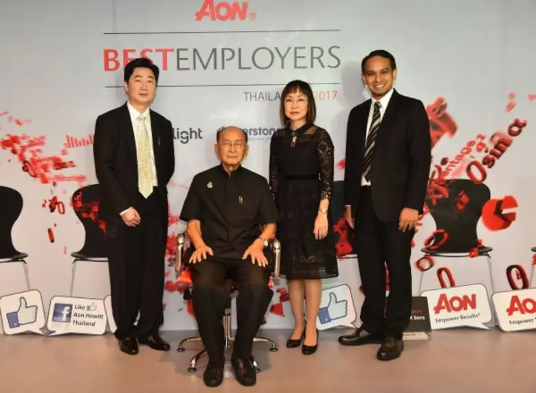 สุดยอดนายจ้างดีเด่นแห่งประเทศไทย มีคะแนนค...