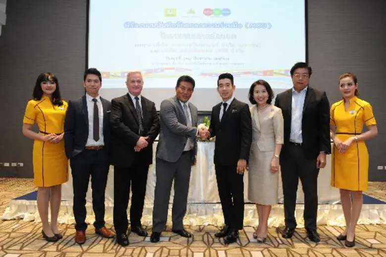 ตลาดต่อยอด ผนึกกำลัง นกแอร์ เซ็นสัญญาเสริมศักยภาพเพิ่มกำลังความแข็งแกร่งด้านการประชาสัมพันธ์