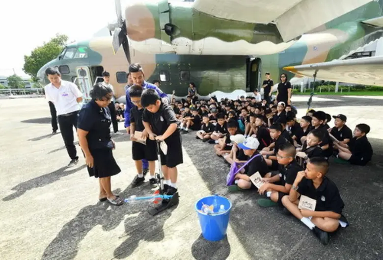 คณะกรรมการบูรณาการด้านพิพิธภัณฑ์และแหล่งเรียนรู้นำเยาวชนเที่ยวสนุก เรียนรู้-สัมผัส ประวัติศาสตร์การบิน ที่ “พิพิธภัณฑ์กองทัพอากาศและการบินแห่งชาติ”