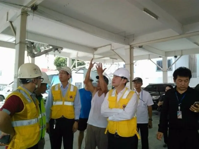 สภาวิศวกร ตรวจพื้นที่ค้นหาสาเหตุคอร์ดแบตมินตันถล่มที่ซอยร่วมฤดี 55