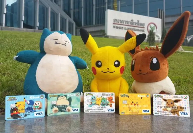 ธนาคารกสิกรไทย เปิดตัวบัตรเดบิตโปเกมอนกสิ...