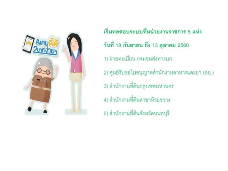 CAC เปิดตัวโครงการต้นแบบ Citizen Feedback ใช้สมาร์ทโฟนประเมินบริการภาครัฐ