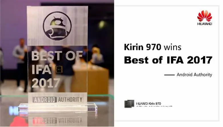 หัวเว่ยเผยโฉม “Kirin 970” ชิปเซ็ตสำหรับสมาร์ทโฟนตัวแรกจากหัวเว่ยที่มาพร้อมเทคโนโลยี mobile AI