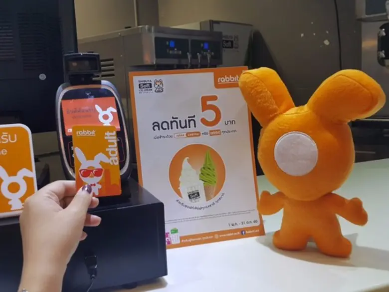 แรบบิท พามาชิมไอศกรีมซอฟท์เสิร์ฟระดับพรีเ...