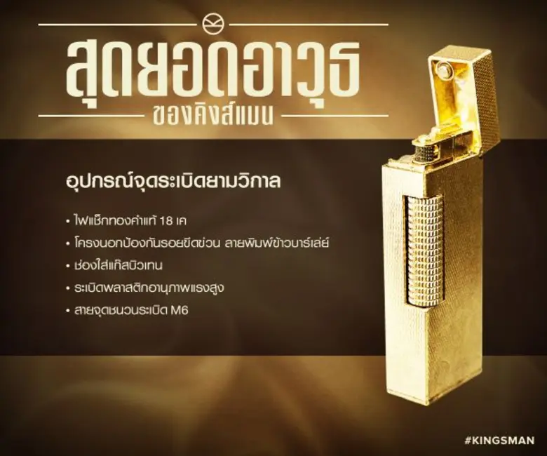 1. Kingsman: The Secret Service (2015) เป...