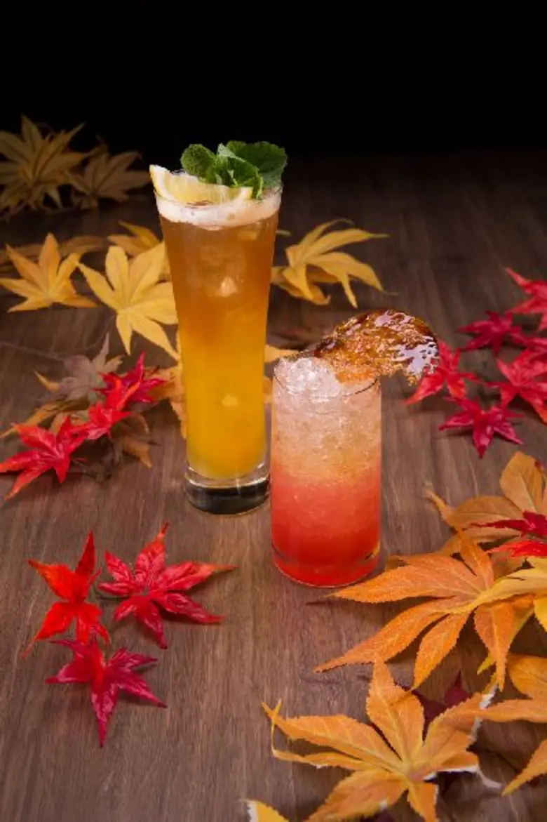 อัพแอนด์อะบัฟ บาร์ แนะนำเครื่องดื่มเมนูใหม่ ต้อนรับฤดูใบไม้เปลี่ยนสี ที่ประเทศญี่ปุ่น