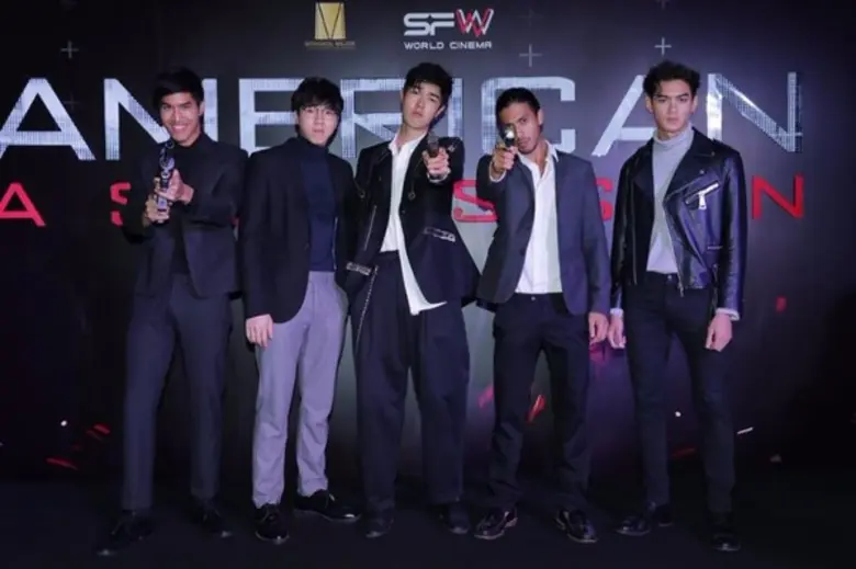 เหล่าหนุ่มหล่อจาก The Face Men โชว์ความแมน จับปืนยิงแหลก ในงานเปิดตัว “American Assassin” รอบปฐมทัศน์ พร้อมดาราล้นหลามที่ เอส เอฟ ซีเนม่า