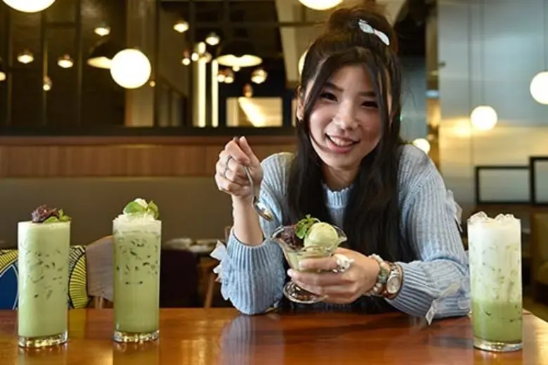 สีฟ้าเฟ้นชาเขียวหอมเข้มข้น เปิด 4 เมนูใหม่ เอาใจคอชาเขียว